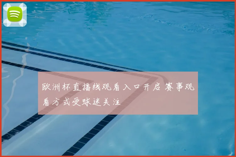 欧洲杯直播线观看入口开启 赛事观看方式受球迷关注